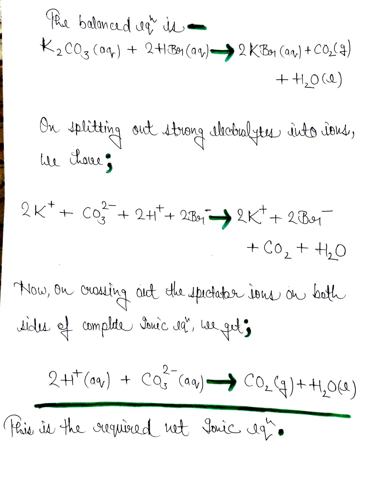 Chemistry homework question answer, step 1, image 1